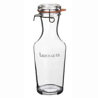 Caraffa Lock Eat Bormioli - Vetro Ermetico 1 Litro Per Conservazione Cibi E Bevande - Foto 5